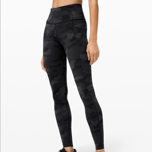 Lululemon fast and free tights 28” camo
